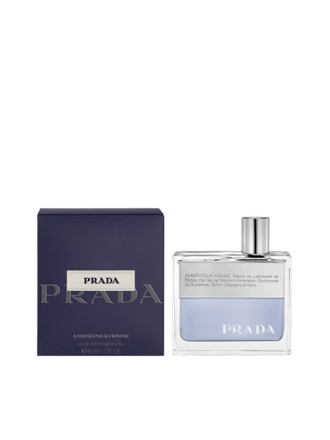 

PRADA Men Amber Pour Homme Eau De Toilette Vaporisateur 50ml, Black