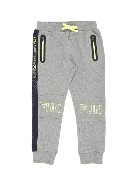

Pantaloons Junior Boys Grey Printed Joggers