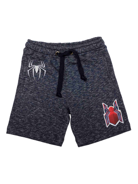 

Marvel by Wear Your Mind Boys Blue Printed Regular Fit Regular Shorts