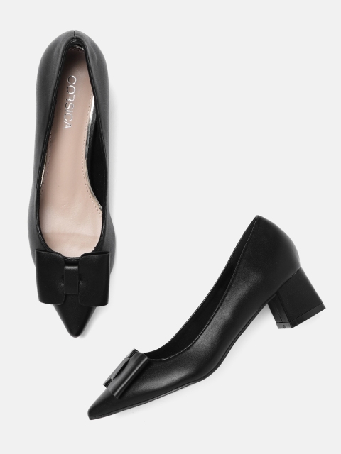 

CORSICA Women Black Solid Pumps