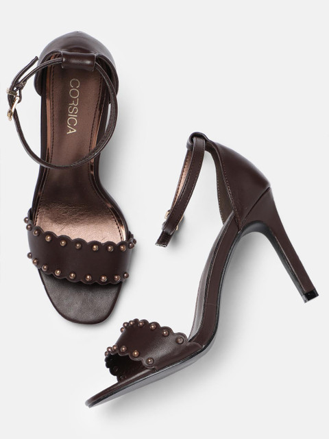 

CORSICA Women Brown Embellished Heels