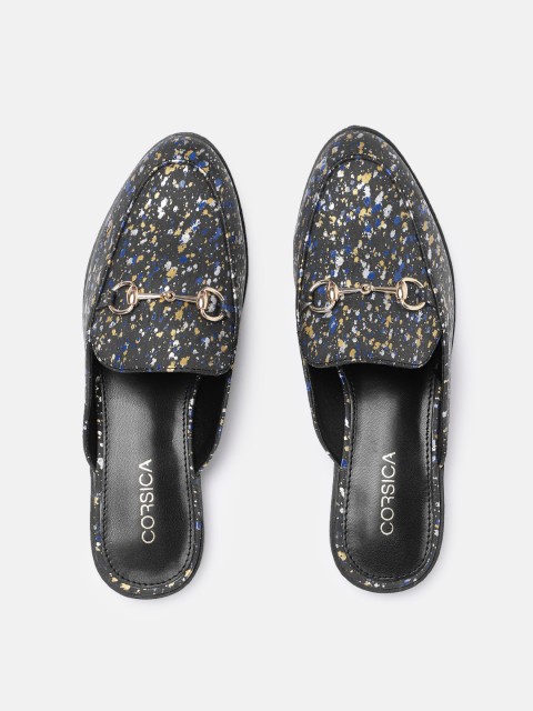 

CORSICA Women Grey Printed Mules