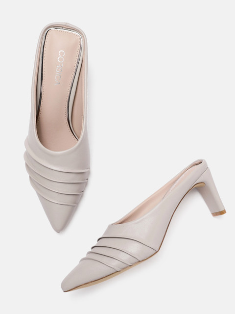 

CORSICA Women Grey Solid Mules