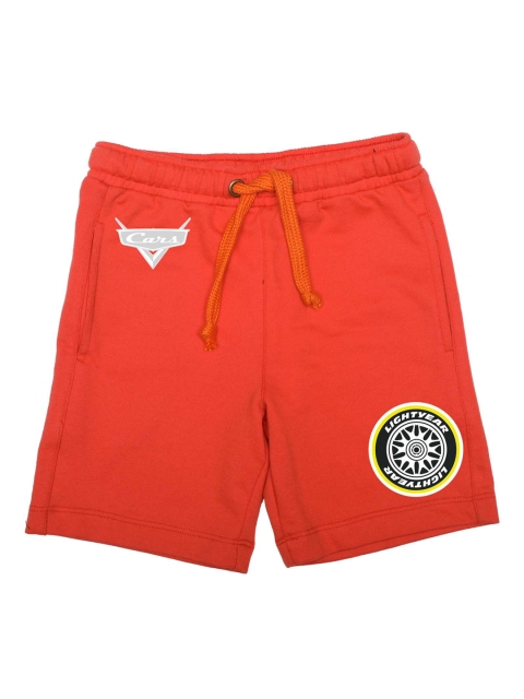 

Disney by Wear Your Mind Boys Orange Solid Regular Fit Regular Shorts