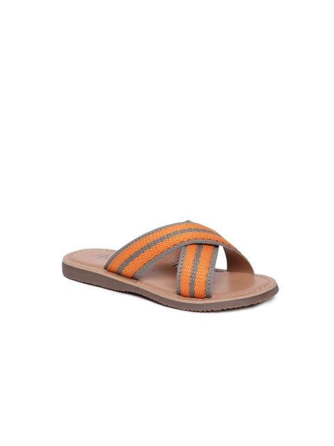 

Aria Nica Boys Orange & Grey Comfort Sandals