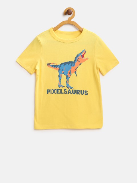 

GAP Boy Short Sleeve T-Shirt, Yellow