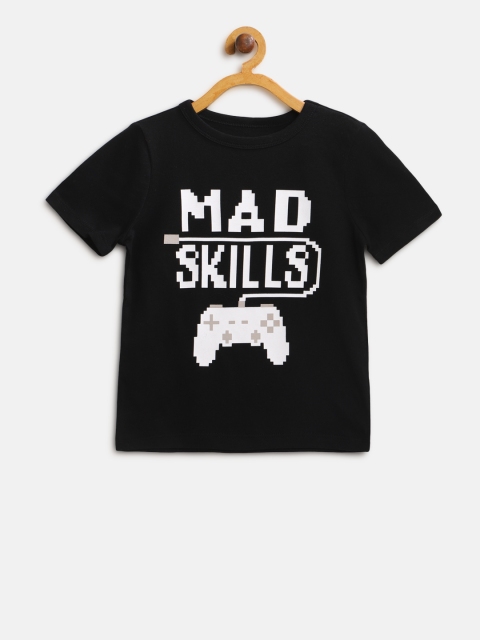 

GAP Boy Short Sleeve T-Shirt, Black