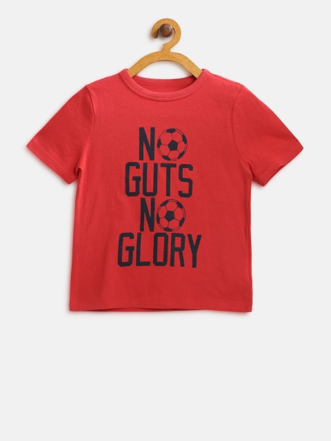 

GAP Boy Short Sleeve T-Shirt, Red