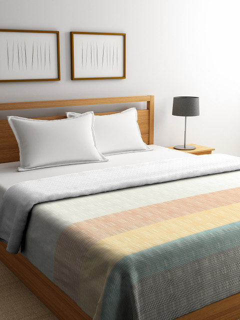 

Portico New York Multicoloured Geometric AC Room 120 GSM Double Bed Comforter, Multi