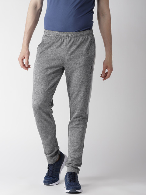 

Alcis Men Grey Melange Slim Fit Track Pants