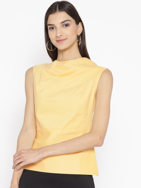 

Cayman Women Yellow Solid Top