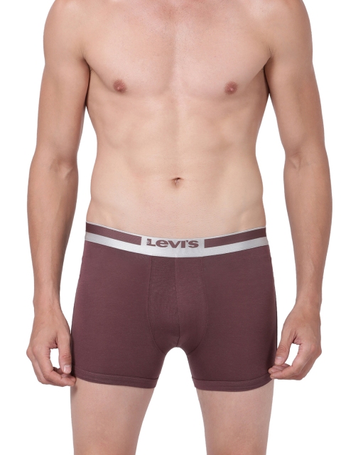 

Levis Men Light Maroon Solid Trunk TK-300LS-1PK