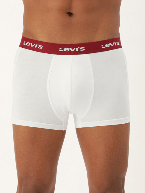 

Levis Men White Solid Trunks TK-200SF-1PK-STYLE-020-96