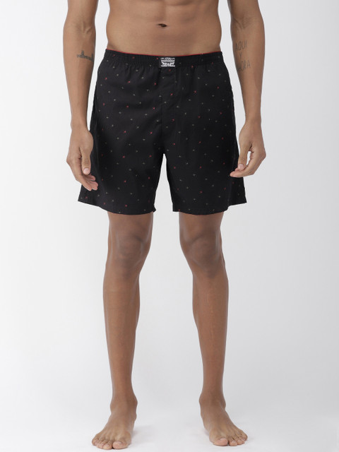 

Levis Men Black & Olive Green Printed Pure Cotton Boxers BS-300LS 023-681