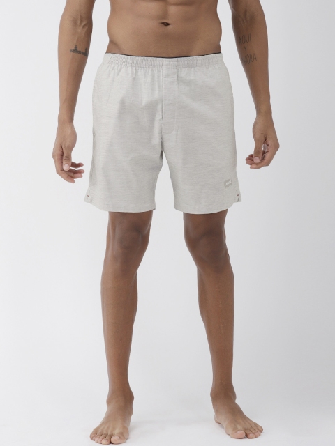 

Levis Men Grey Melange Solid Pure Cotton Boxers BS-300LS 028-141