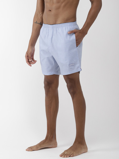 

Levis Men Blue Solid Pure Cotton Boxers BS-300LS-1PK-STYLE-028-144