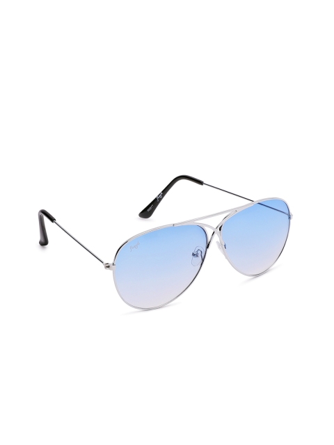 

Floyd Unisex Aviator Sunglasses 288_SIL, Blue