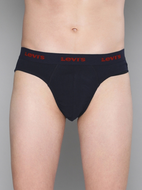 

Levis Men Navy Blue Solid Briefs BF-100CA-1PK-STYLE-002-11