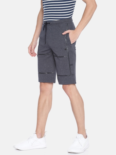 

Proline Active Men Navy Blue Printed Regular Fit Sports Shorts