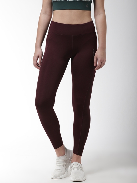 

Alcis Women Burgundy Solid Outdoor Tights
