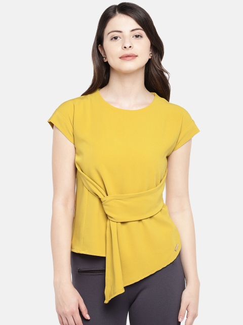

Manola Women Mustard Solid Top