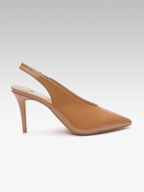 

DOROTHY PERKINS Women Brown Solid Pumps