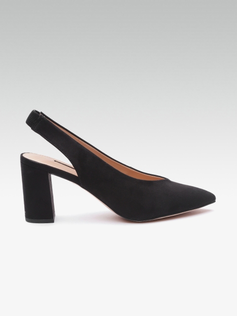 

DOROTHY PERKINS Women Black Solid Pumps