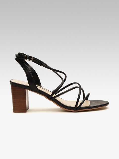 

DOROTHY PERKINS Women Black Solid Heels