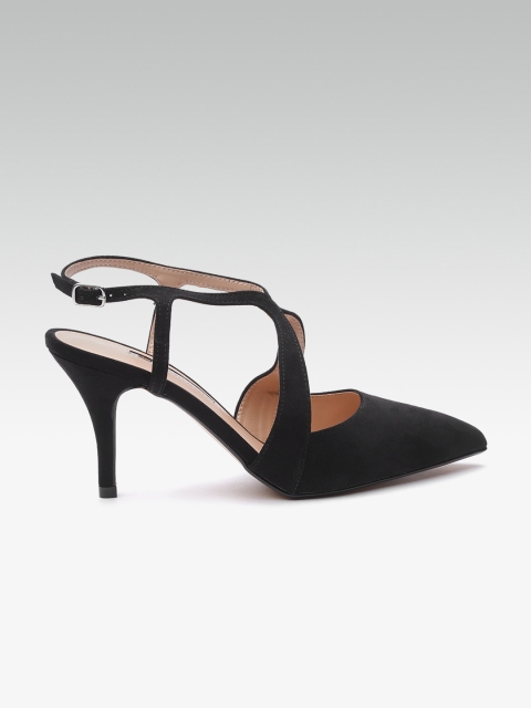 

DOROTHY PERKINS Women Black Solid Pumps
