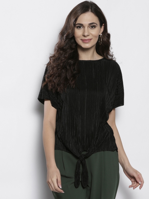 

DOROTHY PERKINS Women Black Solid Top