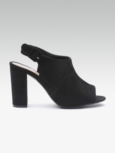 

DOROTHY PERKINS Women Black Solid Heels