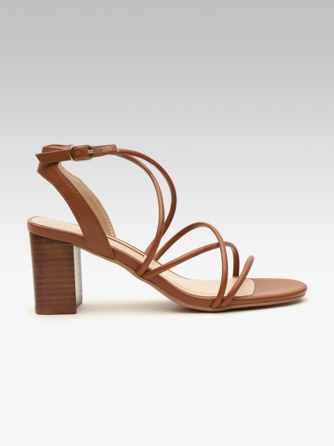 

DOROTHY PERKINS Women Brown Solid Heels