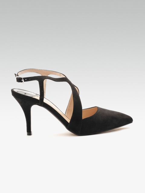 

DOROTHY PERKINS Women Black Solid Pumps