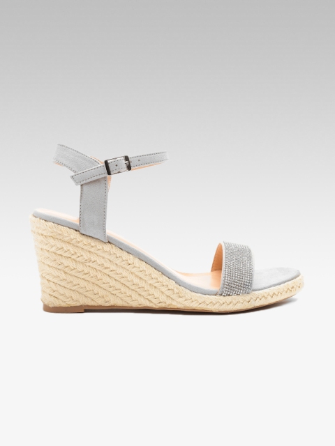

DOROTHY PERKINS Women Grey Solid Wedges