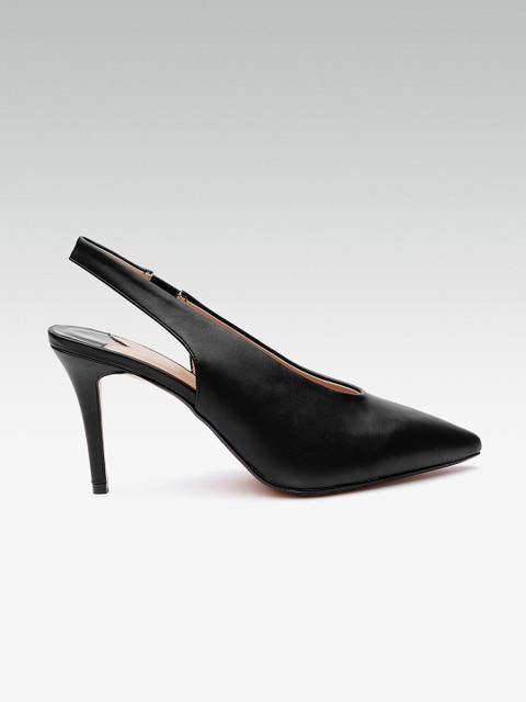 

DOROTHY PERKINS Women Black Solid Pumps