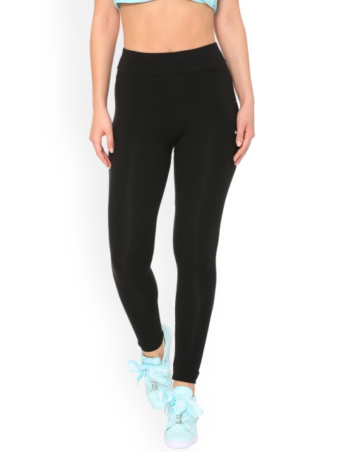

Puma Women Black Solid Tights