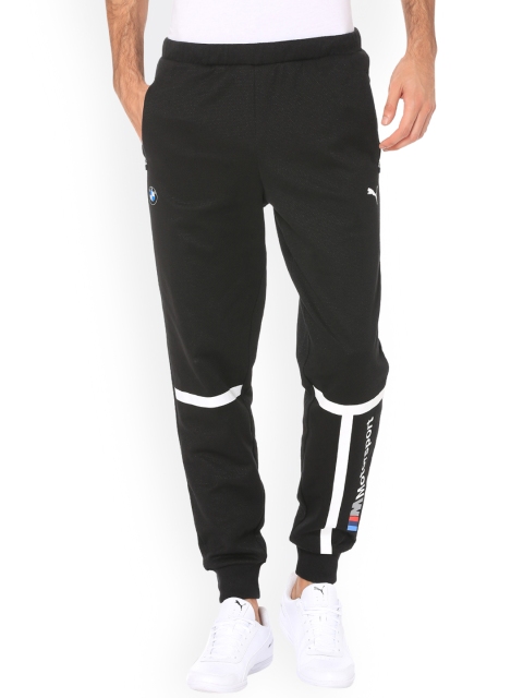 

PUMA Motorsport Men Black Solid Straight-Fit BMW MMS Joggers