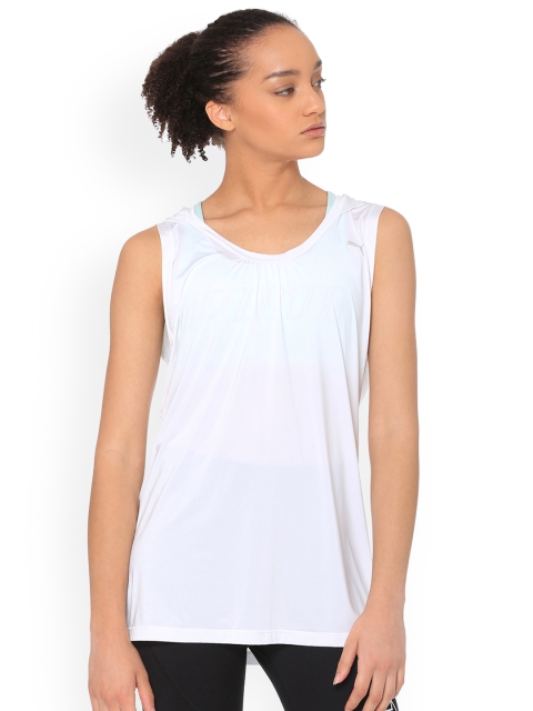 

Puma Women White Solid Sweatshirt