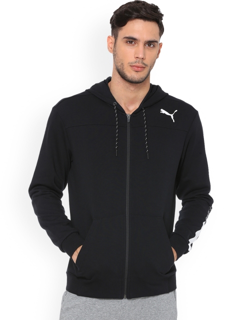 

Puma Men Black Modern Sports Hooded Jacket