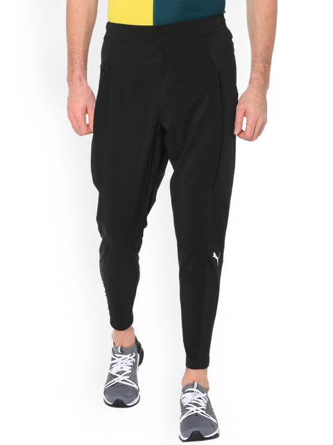 

Puma Women Black Solid Straight-Fit Trackpant