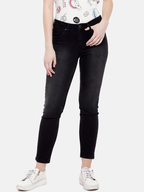 

Globus Women Grey Skinny Fit Mid-Rise Clean Look Jeans