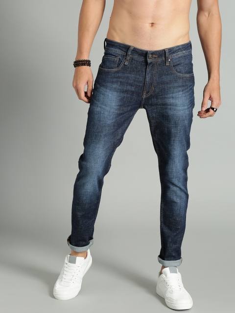 

Roadster Men Blue Skinny Fit Mid-Rise Clean Look Stretchable Jeans