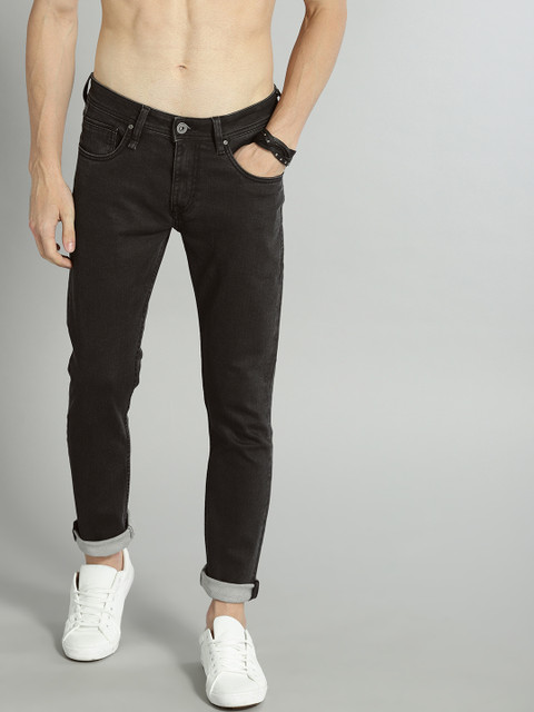 

Roadster Men Black Premium Clean Look Skinny Fit Mid-Rise Stretchable Jeans