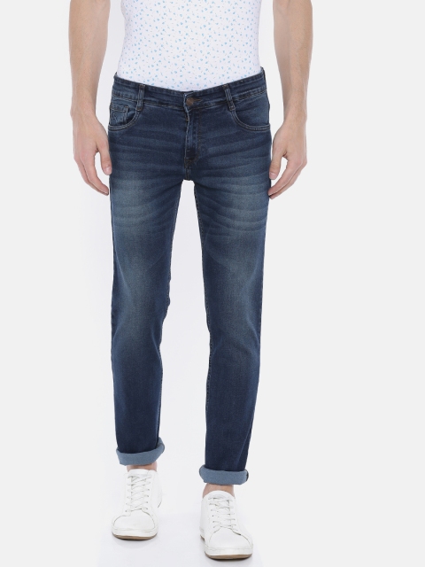 

Parx Men Blue Slim Fit Mid-Rise Clean Look Stretchable Jeans