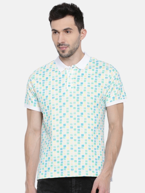 

Parx Men Multicoloured Printed Polo Collar T-shirt, Multi