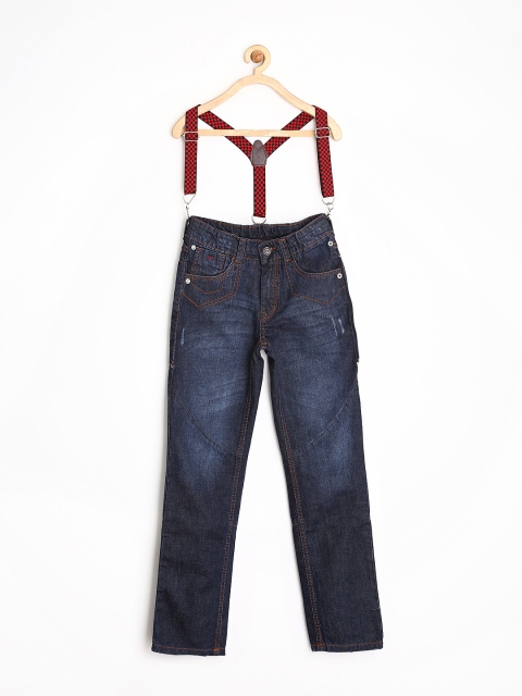 

GJ UNLTD JEANS by Gini and Jony Boys Blue Convertible Jeans