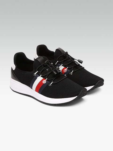 

Tommy Hilfiger Women Black Sneakers