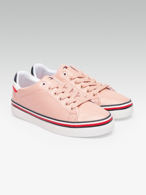 

Tommy Hilfiger Women Pink Perforations Sneakers