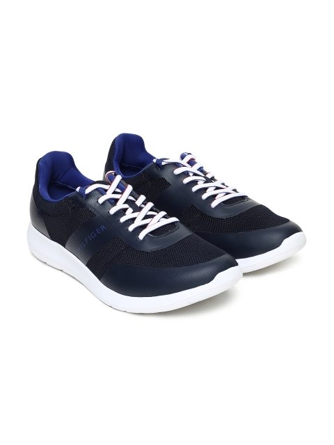 

Tommy Hilfiger Men Navy Blue Sneakers