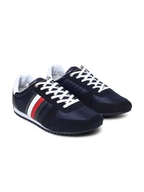 

Tommy Hilfiger Men Navy Blue Runner Sneakers